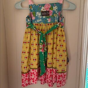 Matilda Jane Bright Pink Polka Dot Top